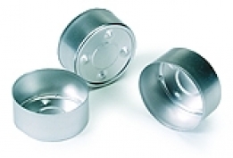 Theelicht cup aluminium 100 stuks kopen bij Imkerij De Linde